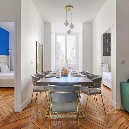 דירה Cardinet - Chic & Near Parc Monceau 8p *