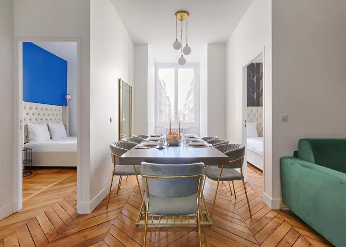 Apartmán Cardinet - Chic & Near Parc Monceau 8p *
